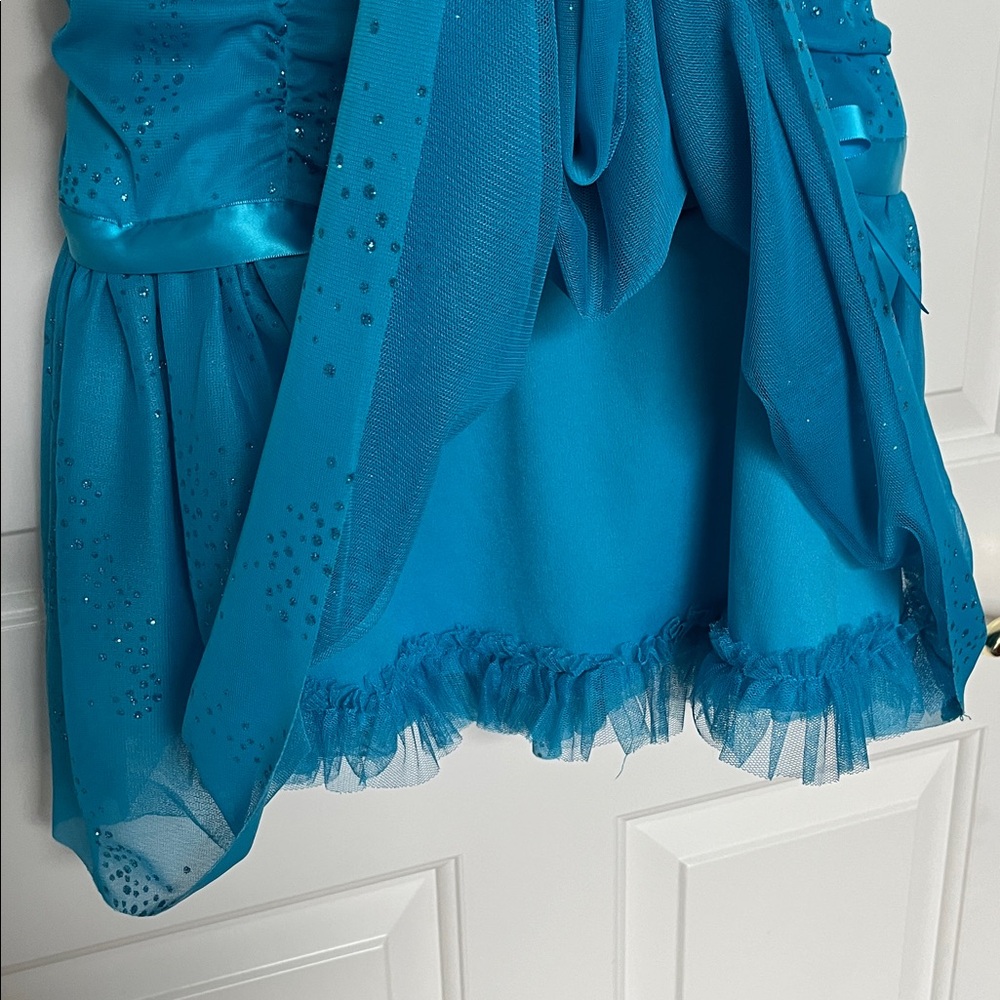 Amy Byer Vibrant Turquiose Dress - Picture 5 of 11